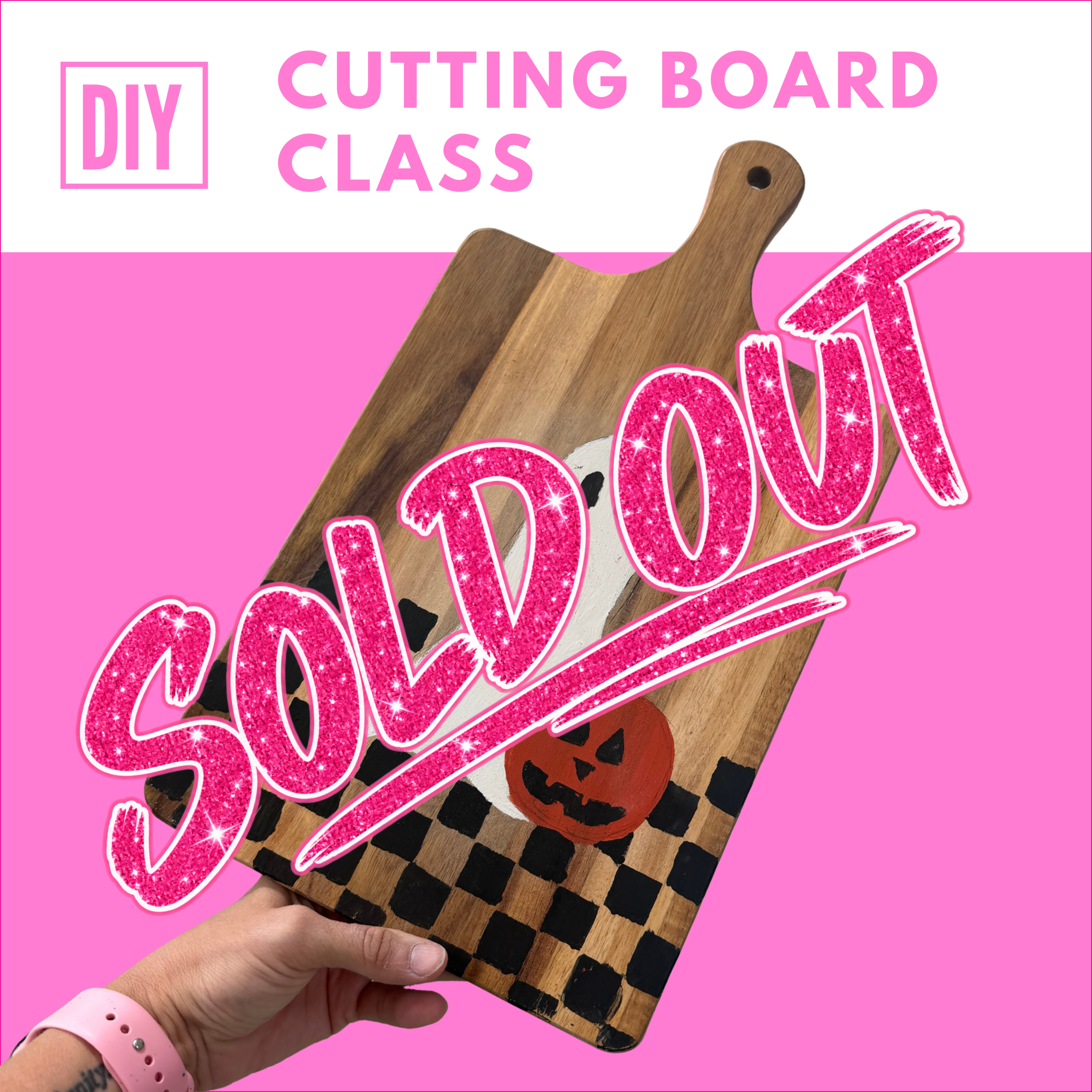 Let’s Get Board DIY open cutting board paint class